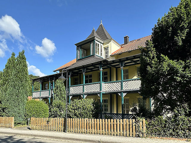 Außenansicht von Haus Musica in Bad Suderode